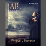 Cover of Abogado de la Biblia July-August 2024 issue, featuring Profetas y Promesas with a man holding a book.