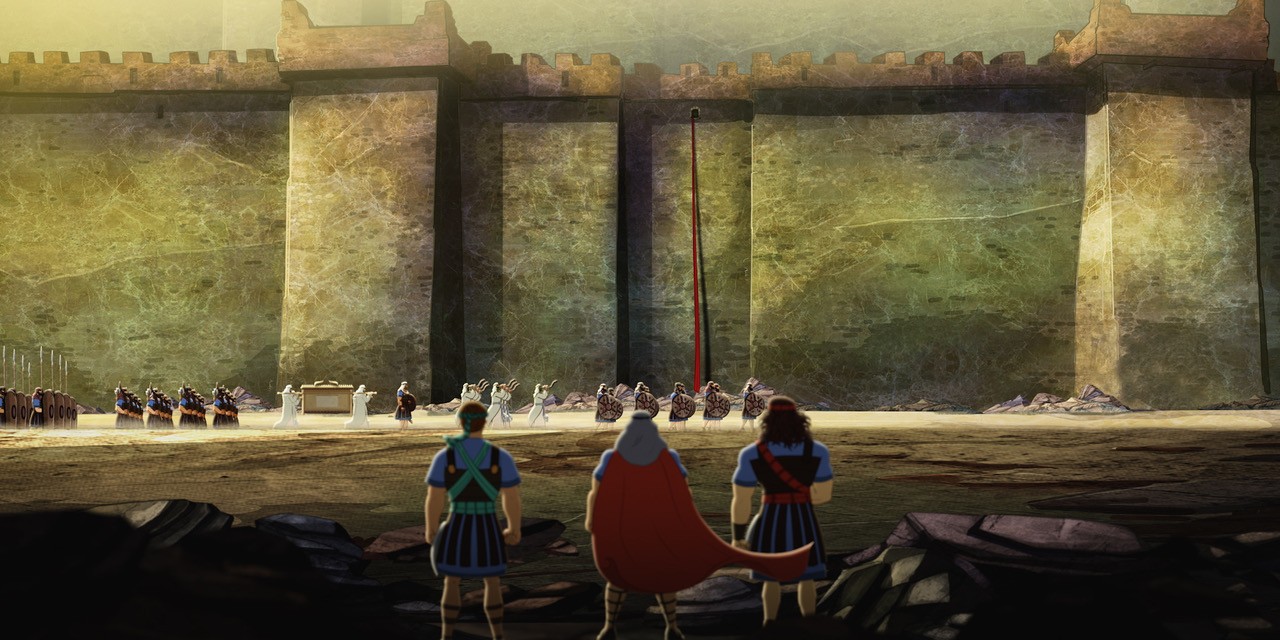 Book of Joshua Walls of Jericho #16